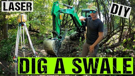 mini excavator regrade swale|Swales: How To Build Them From a to Z .